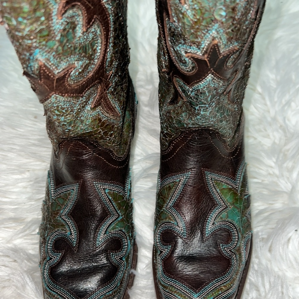 Corral EUC Women’s Western boots purchased in Nashville - size 7.5 M - Picture 2 of 11